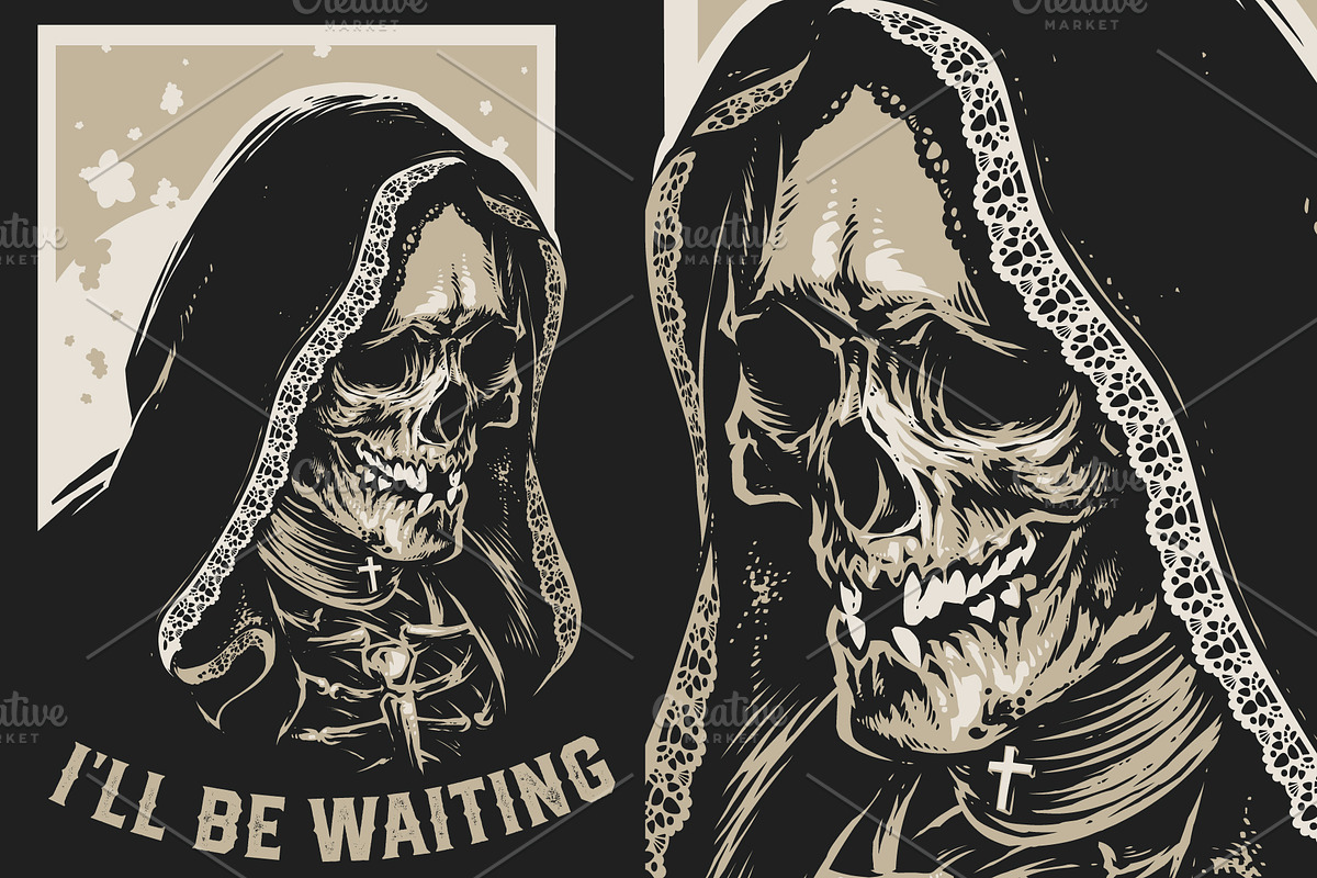 Grim Reaper, a Person Illustration by daver2002ua