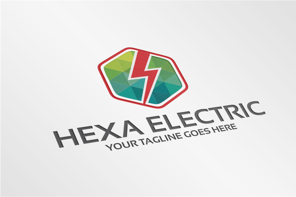 Hexa Electric – Logo Template, a Branding & Logo Template by Alfam17 (Photo 1 of 3)