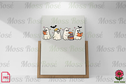 Bookish Ghosts Reading PNG Bundle, a Graphic by Moss Rose (Thumbnail 2 of 3)