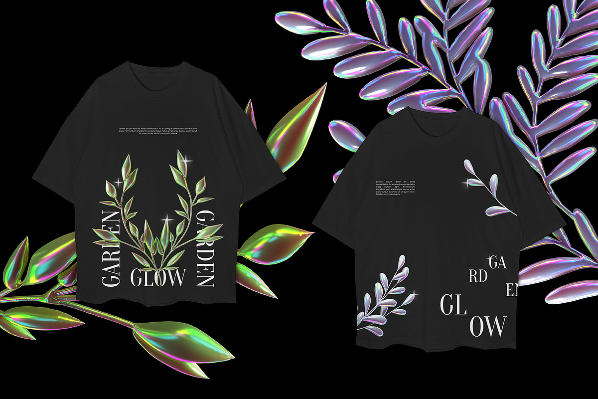 3D Garden Glow -  72 illustrations, an Object Graphic by assetpro.design (Photo 8 of 10)