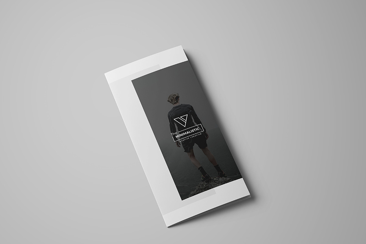 Minimalistic Tri-fold Brochure, a Brochure Template by TheFeture (Photo 3 of 9)