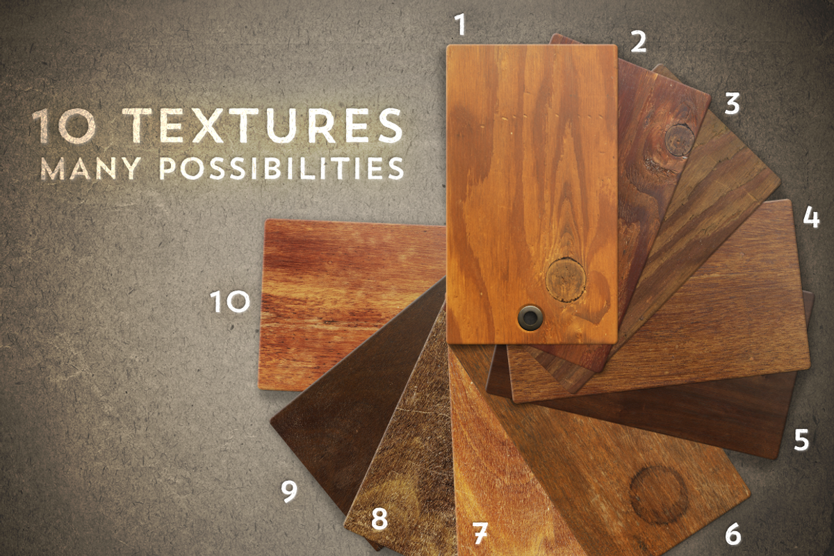 10 Wood Textures - Set 3 preview 2