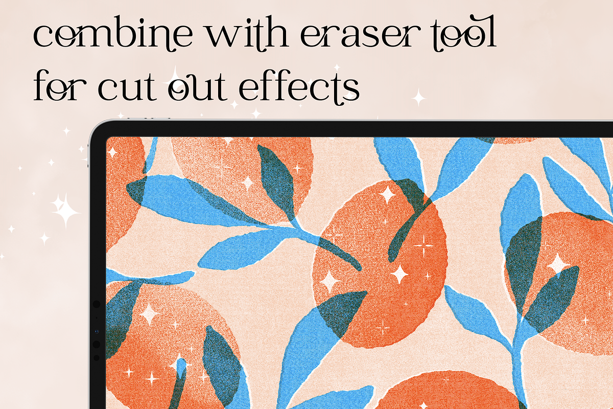 Scattered Stamp Cluster Brushes, a Brush Add-On by Wooly Pronto (Photo 6 of 6)