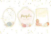 Pumpkin Gold watercolor clipart, an Illustration by Sunflower Day Love (Thumbnail 1 of 4)