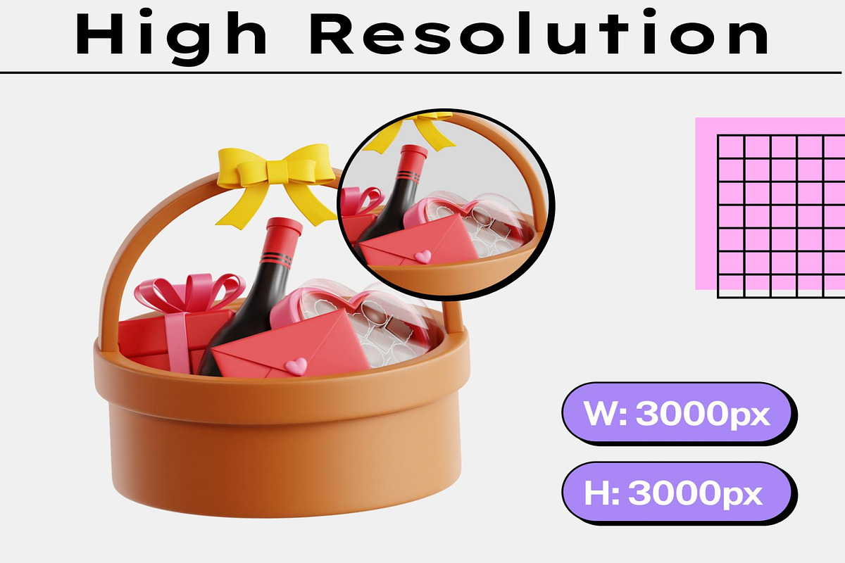 Valentine's Day 3D Icon Set, an Object Illustration by Lumina_ui_ux202 (Photo 2 of 5)