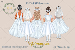 First Communion clipart