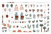 HAPPY DINO graphic set, an Object Graphic by erasovas (Thumbnail 11 of 13)