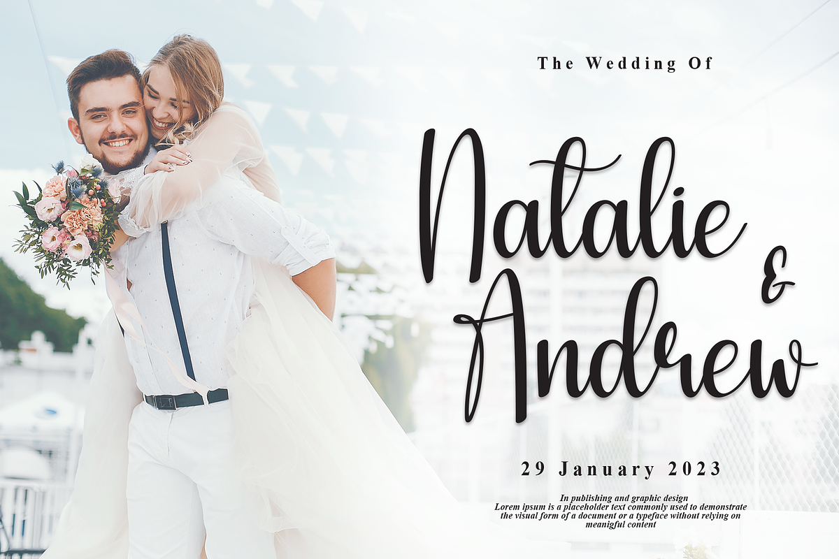 Emotional | Script Font, a Handwritten Font by Scratchones (Photo 3 of 9)