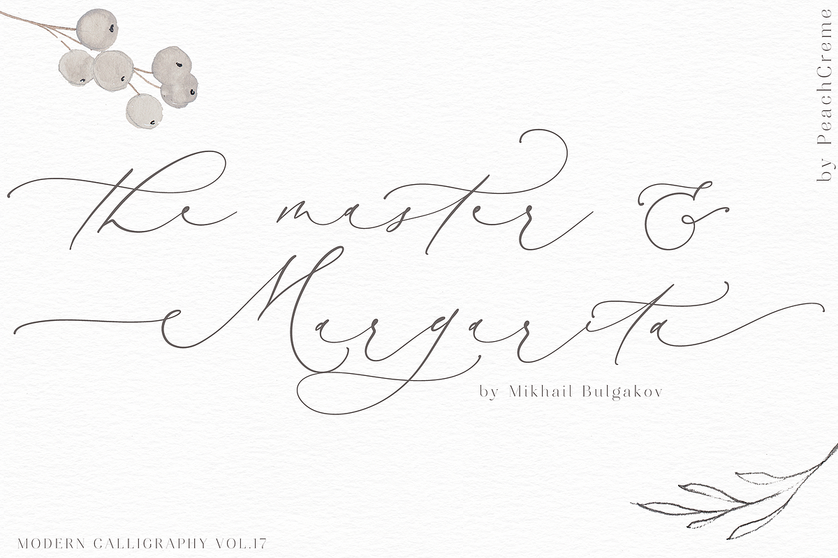 Breathe Poetry // Modern Calligraphy, a Script Font by PeachCreme (Photo 9 of 33)