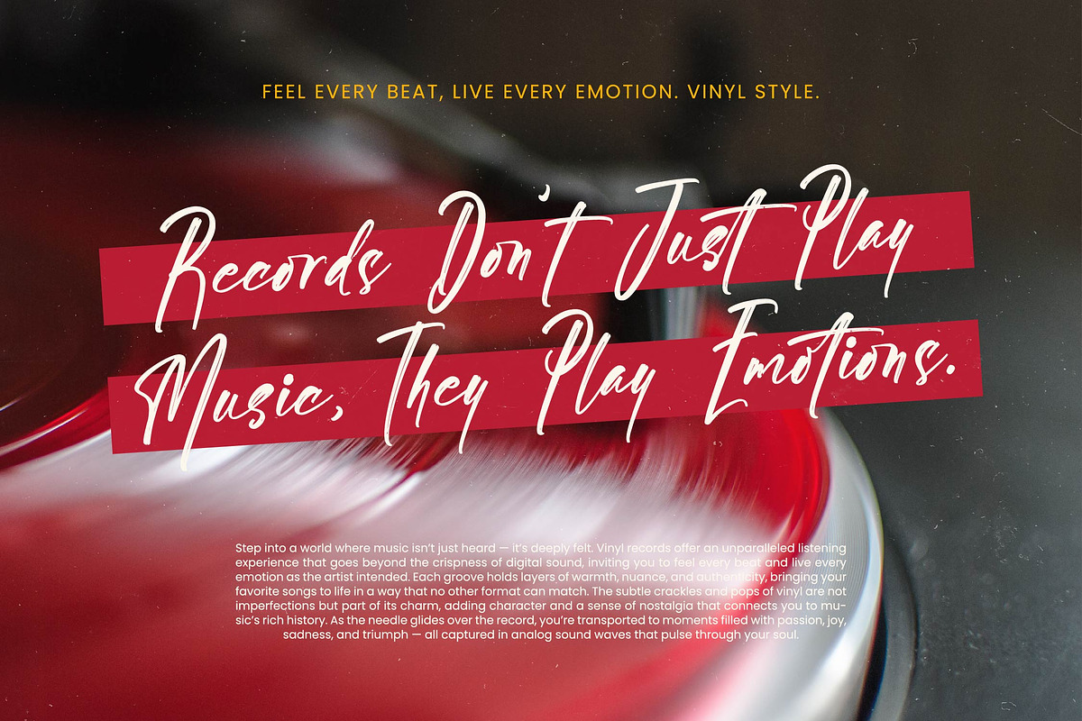 Highustle Modern Brush Font, a Script Font by stylishtype.co (Photo 17 of 20)