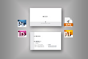 Gentleman Business Card, a Business Card Template by DesignGhar (Thumbnail 1 of 5)