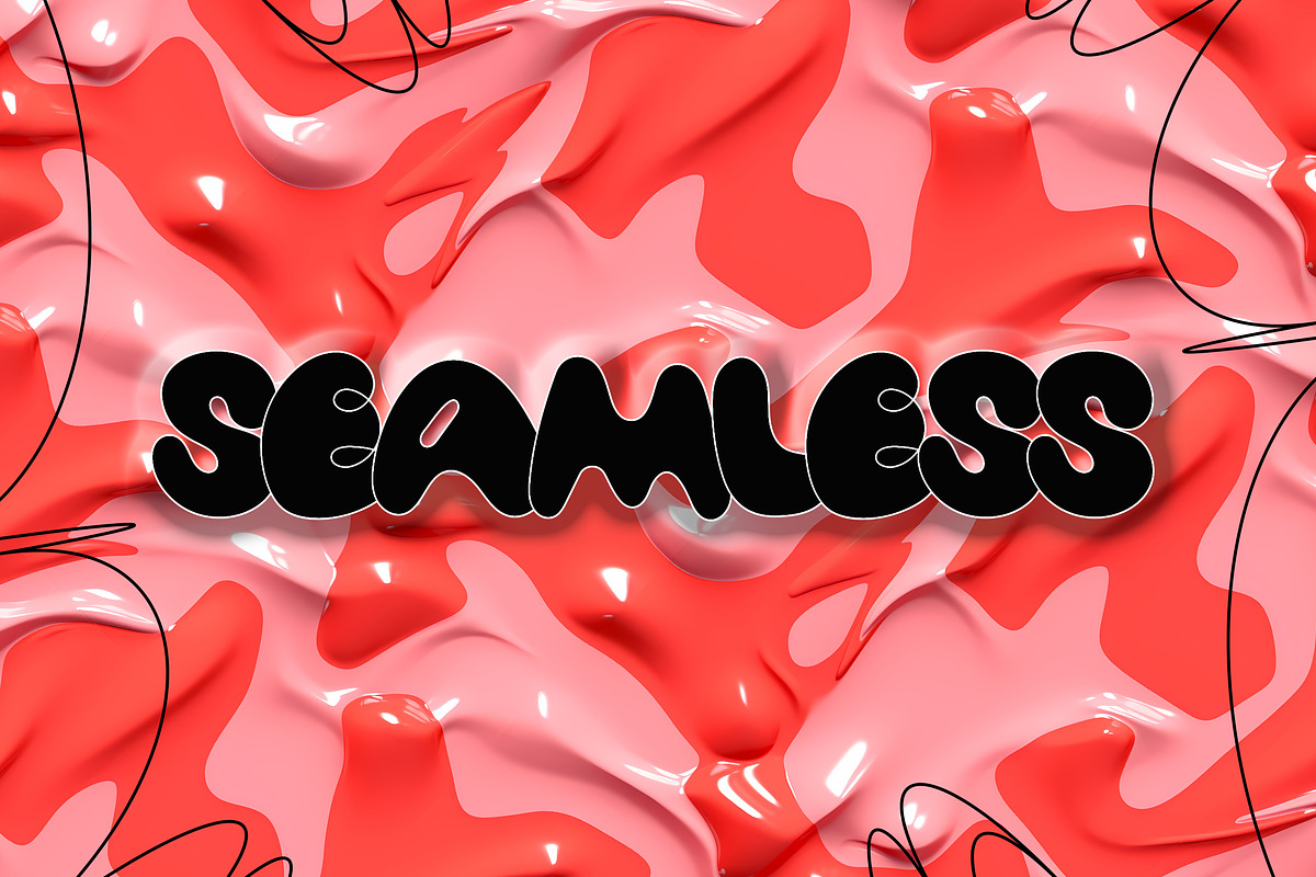 Juicy Plastic - Seamless & Melted, a Texture Graphic by Ckybe's Corner (Photo 7 of 8)