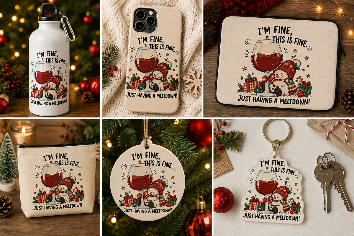 Funny Retro Vintage Christmas Bundle, an Object Graphic by Daisy Design (Photo 13 of 19)