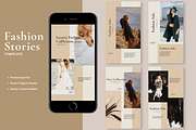 Fashion Instagram Stories Template, a Marketing Template by Xtrahive (Thumbnail 1 of 2)