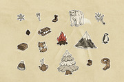 Winter Wonderland Vector Set, an Illustration by MEANDSTUDIO (Thumbnail 8 of 8)