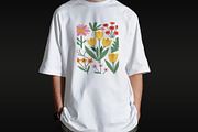 Floral Garden T-Shirt Design, an Object Illustration by Ahluva Studio (Thumbnail 4 of 6)