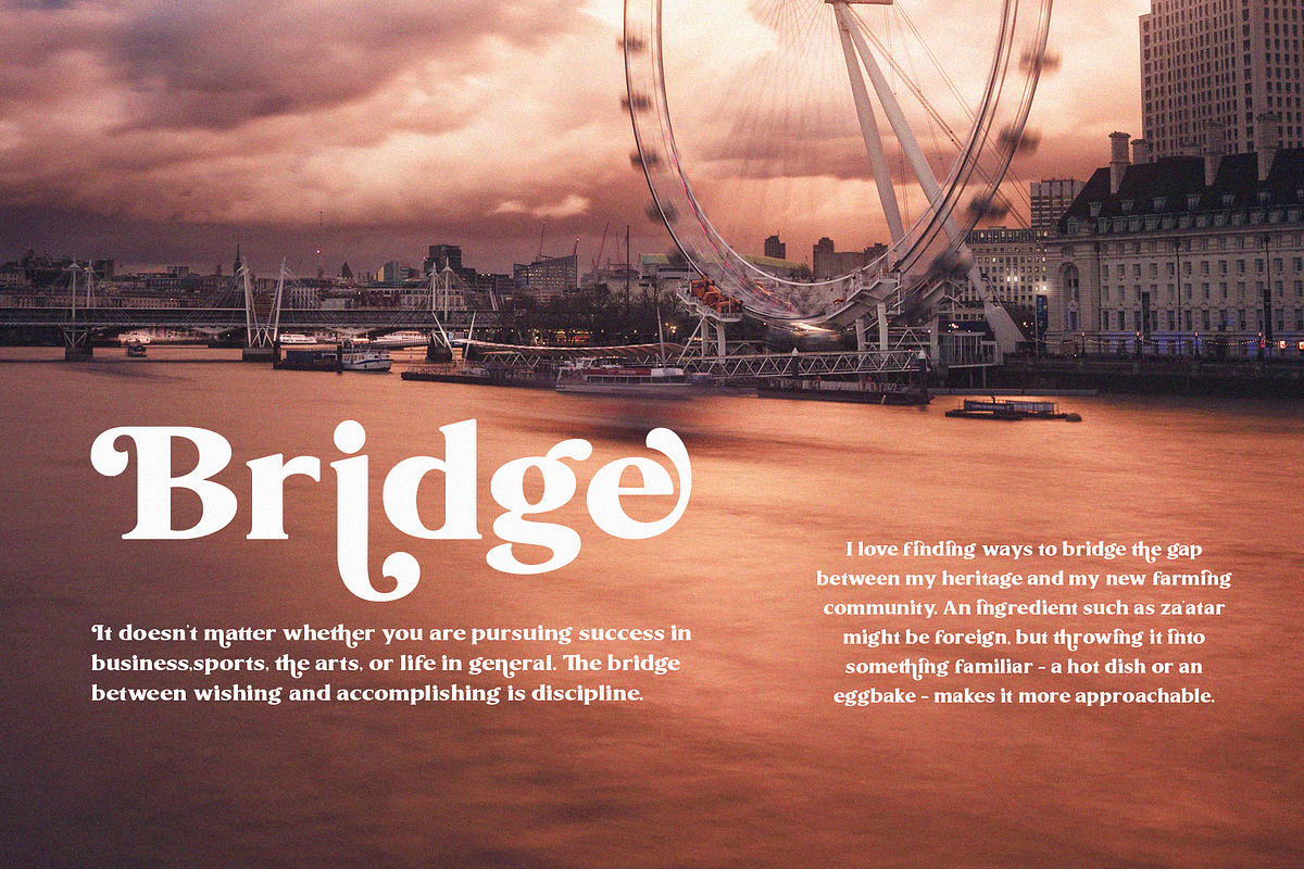 Ligature Font Bundle, a Serif Font by Graphicxell (Photo 27 of 48)