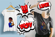 We Can DO it! Black woman pop art, an Illustration by Kapitosh (Thumbnail 3 of 3)