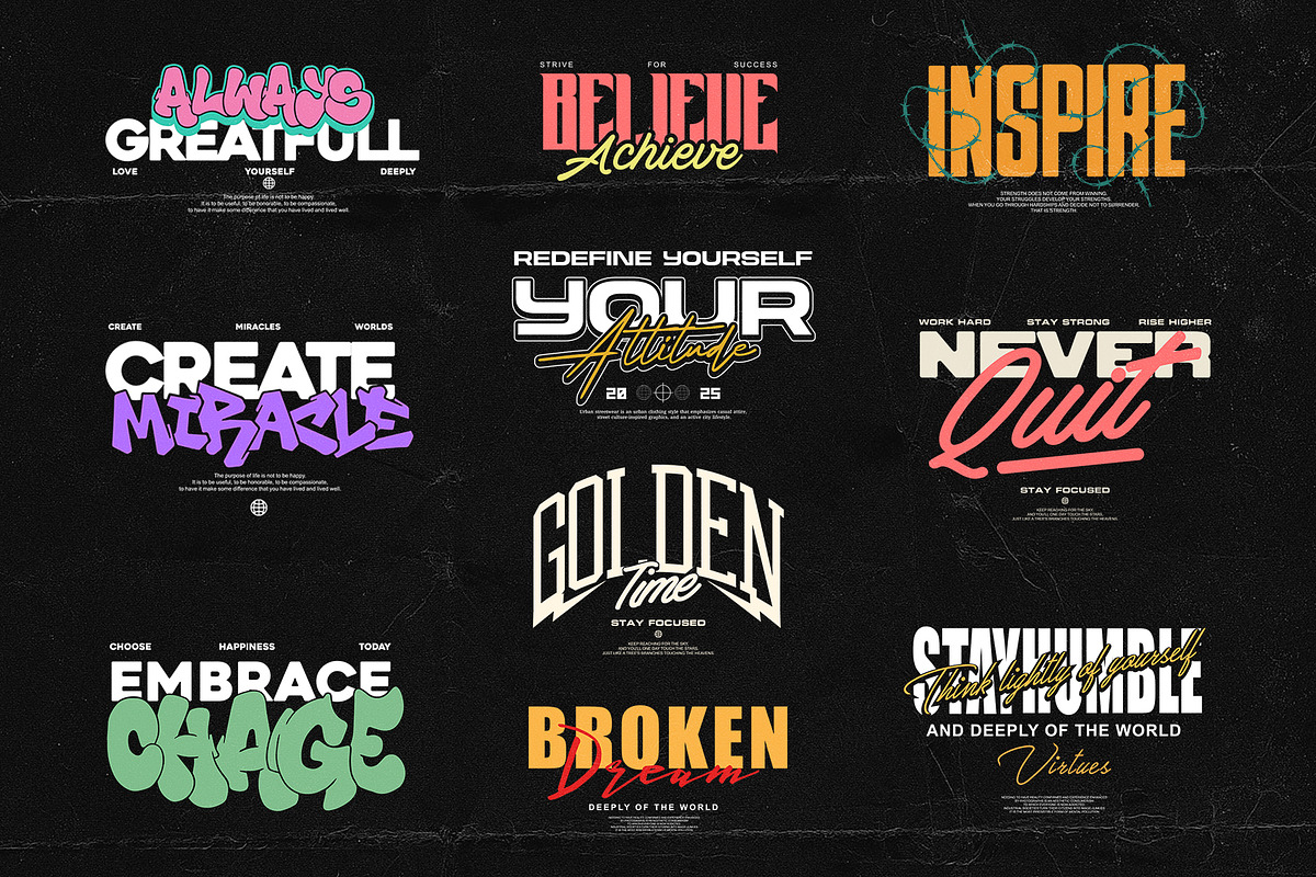 Typography Vol 2 – SVG, EPS, PNG, an Object Graphic by Cmd Project (Photo 1 of 10)