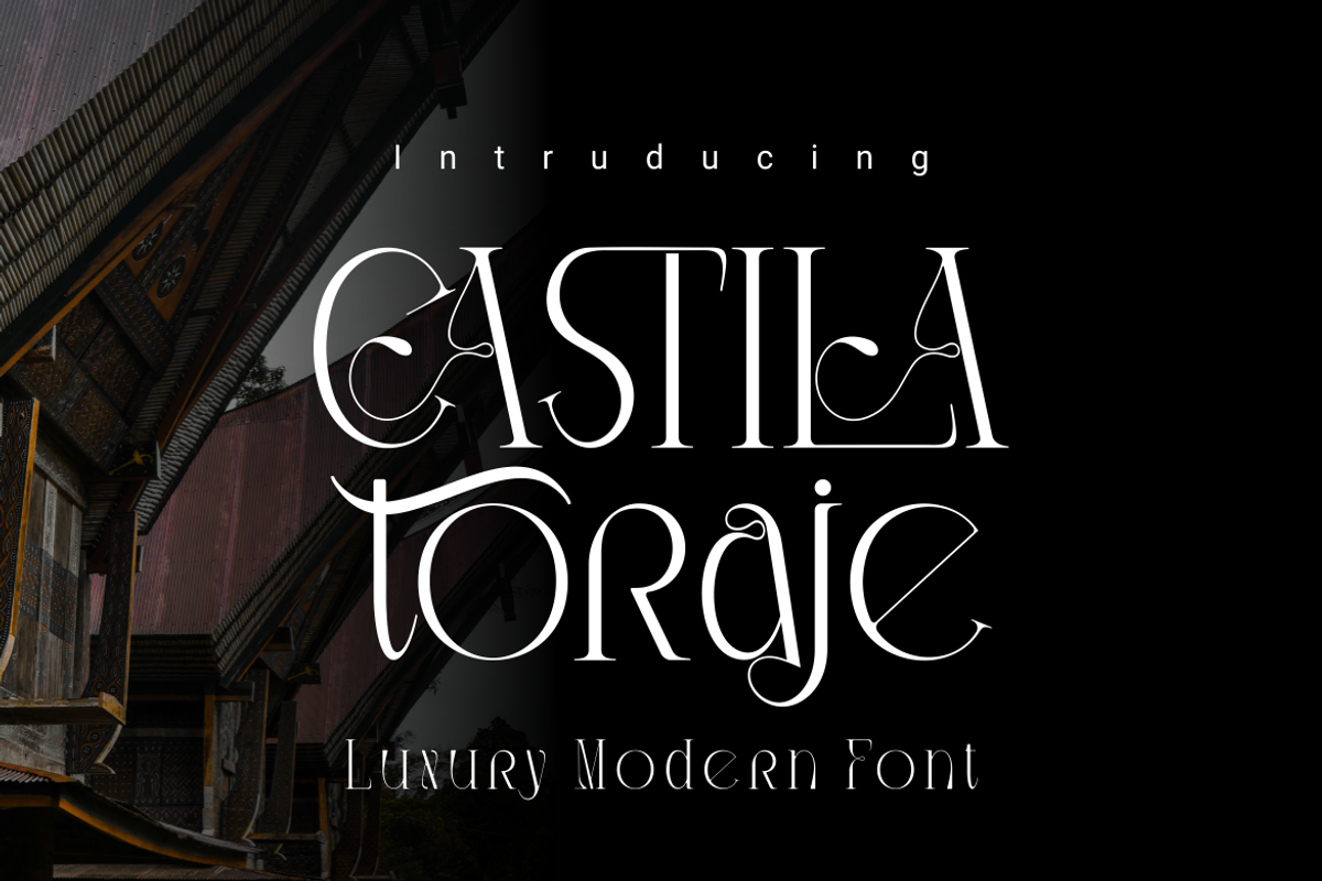 CASTILAToraje, a Serif Font by Kenrichi (Photo 1 of 6)
