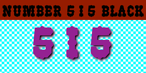 Number 515, a Serif Font by Wooden Type Fonts