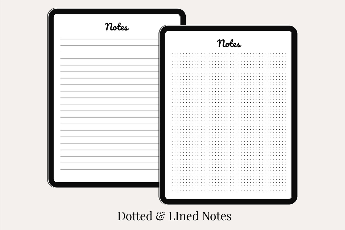 That Girl Digital Planner Canva, a Stationery Template by Designmela01 (Photo 11 of 11)