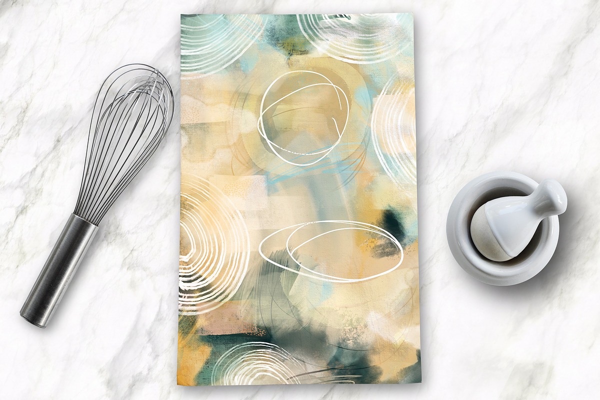 Modern Abstract Procreate Brushes, a Brushes & More by DeloresArt (Photo 8 of 19)