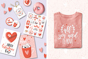 Valentine's Day Clip arts & quotes, an Object Graphic by lokko studio (Thumbnail 2 of 8)