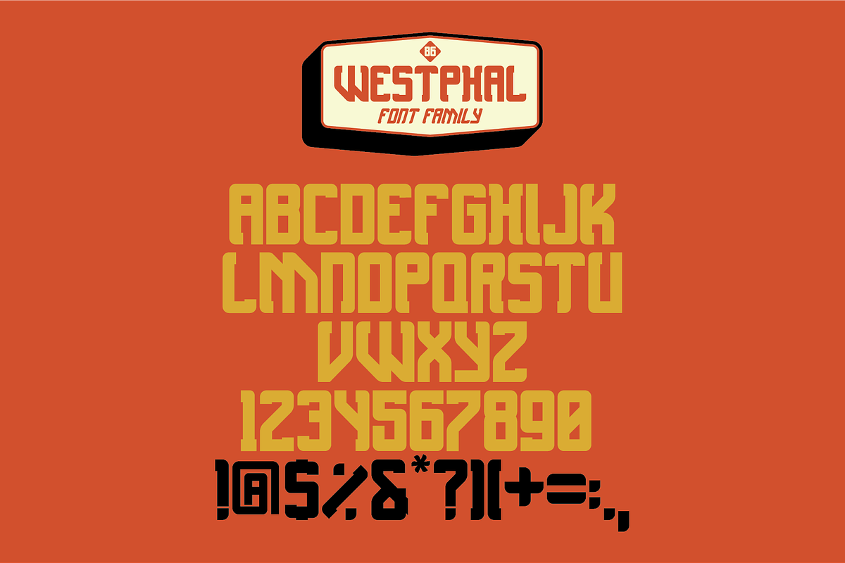 Westphal86 | Font Family, a Serif Font by Bend Industries (Photo 4 of 7)
