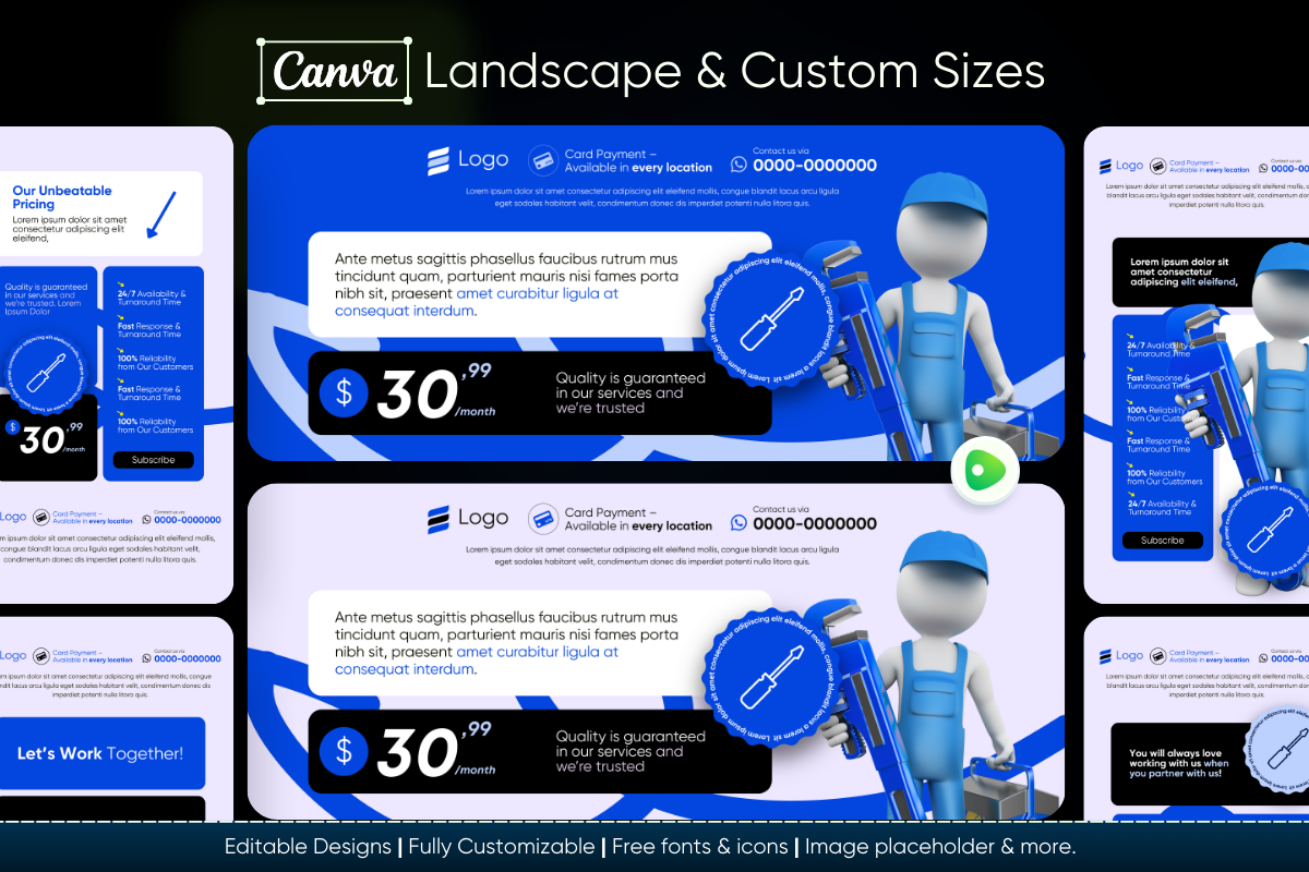 Home Hero – Canva Marketing Template, a Social Media Template by Exceptionalways (Photo 5 of 5)