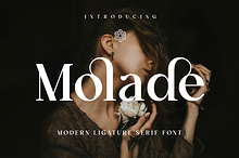 Molade - Modern Ligature Font