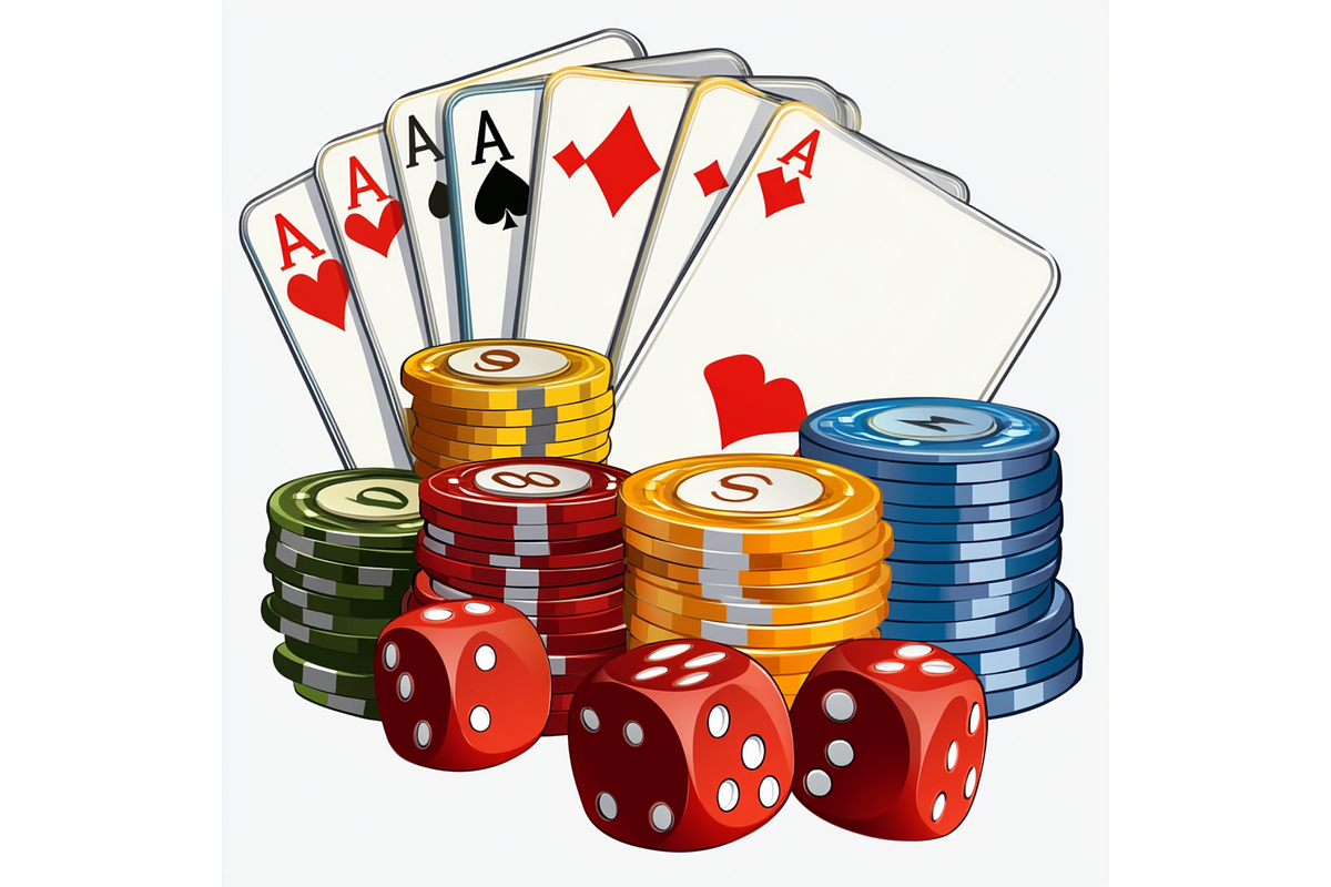 Prompt Casino Clipart Category, a Decorative Illustration by Creative design (Photo 6 of 7)