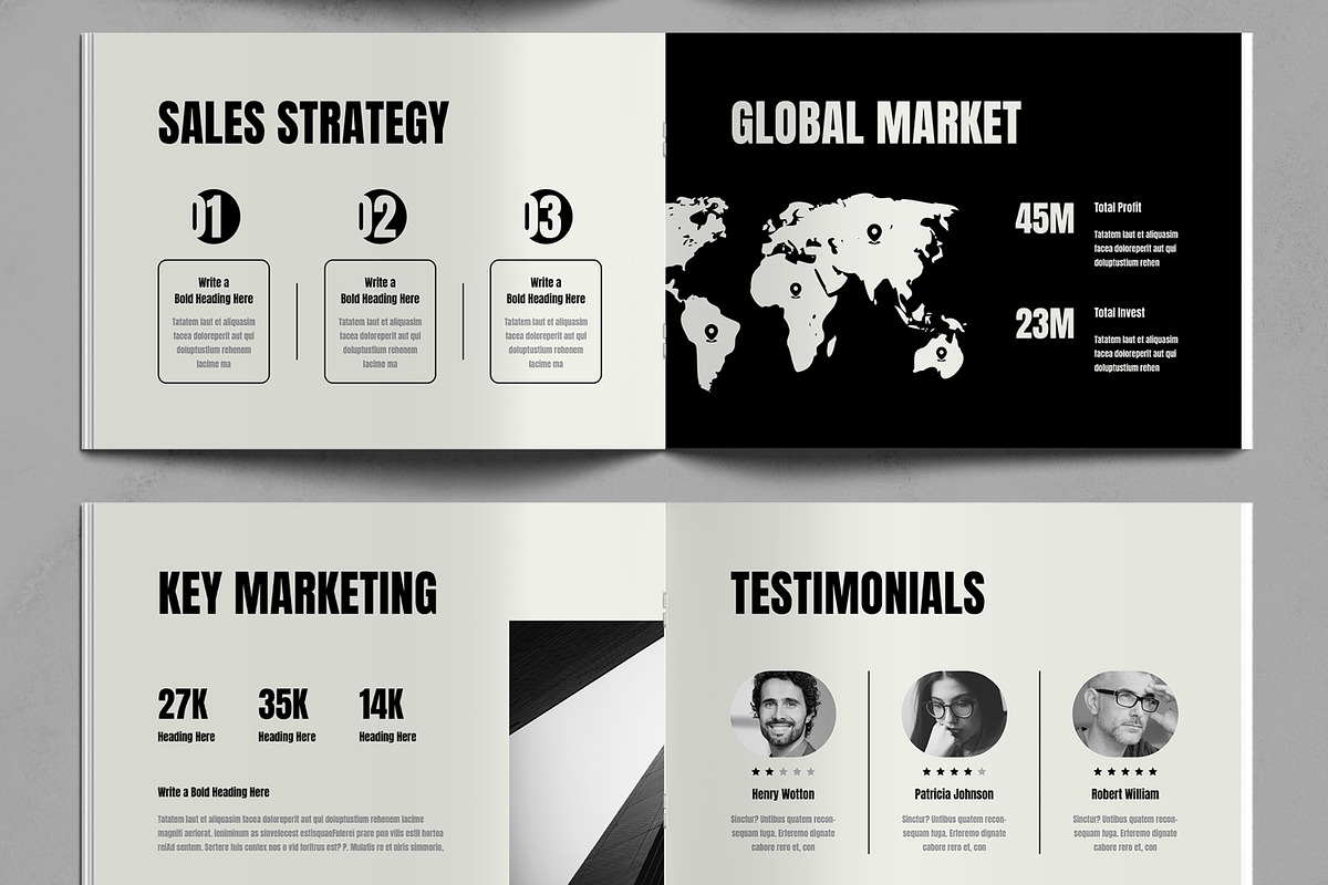 Marketing Strategy Business Plan, a Brochure Template by ContestDesign (Photo 5 of 5)