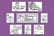 From Blossoms to Jam Illustrations, a Food Illustration by AJ Doodles (Thumbnail 5 of 17)