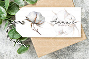 Cotton Watercolor Clipart, an Object Illustration by CaraulanStore (Thumbnail 9 of 17)