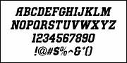 Game Rules JNL, a Slab Serif Font by Jeff Levine Fonts (Thumbnail 5 of 5)