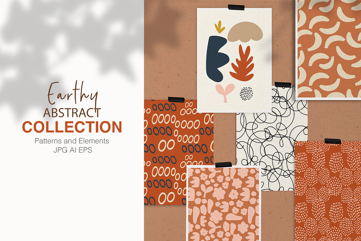 Earthy Abstract Patterns+Elements, an Illustration by Sweet Fig (Photo 4 of 11)