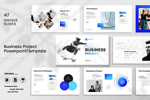 Business Project Presentation, a Presentation Template by Aura Agency