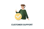 Customer Relationship 3D Icons Set, an Object Graphic by Aimagenarium@gmail.com (Thumbnail 3 of 21)