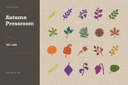 100 Hand-Cut Botanical Shapes, a Seasonal Illustration by designvectx (Thumbnail 5 of 8)
