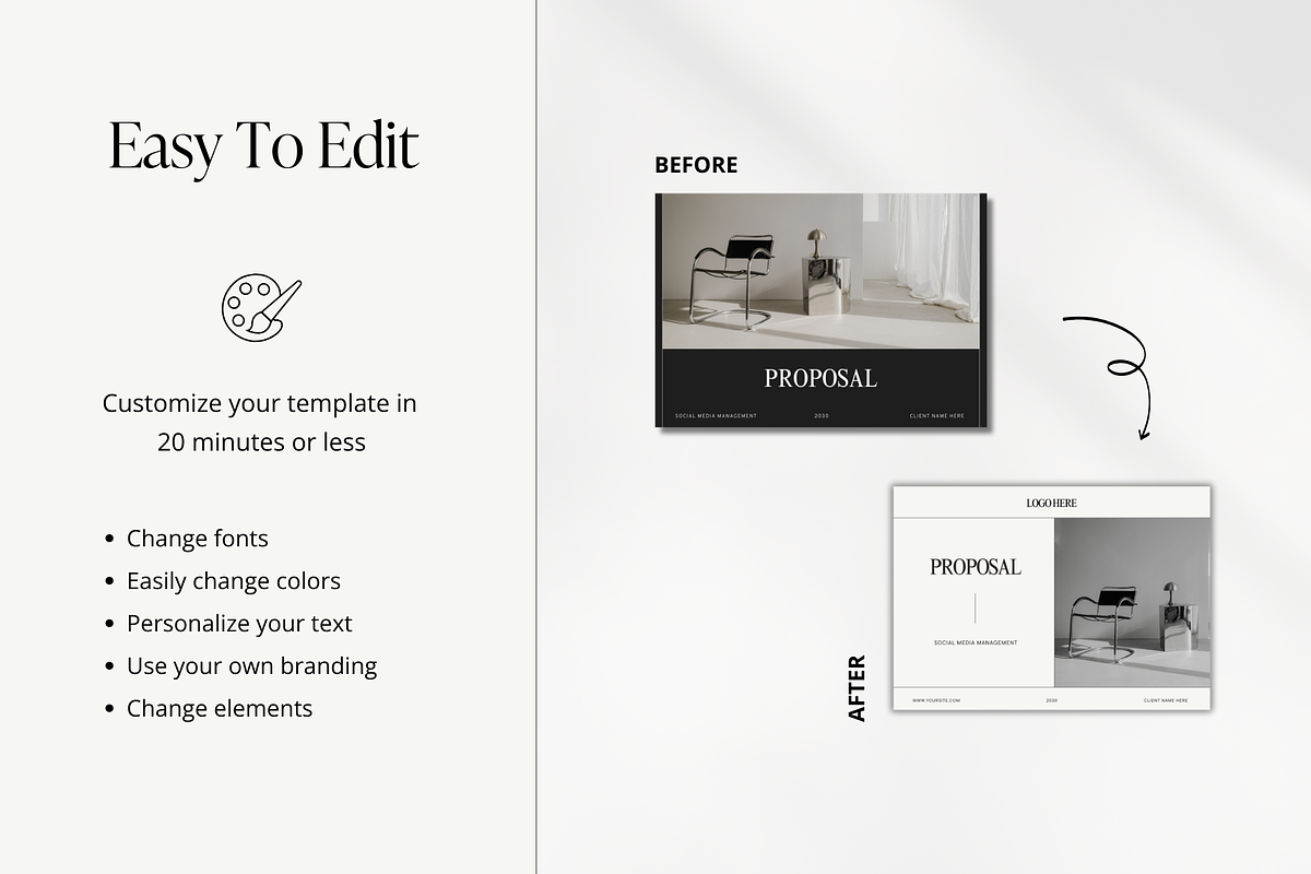 Social Media Management Proposal Template | 30-Page Canva Design preview 6