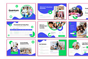 Quantum Education Presentation Temp, a Presentation Template by Analogous Temp (Thumbnail 2 of 5)