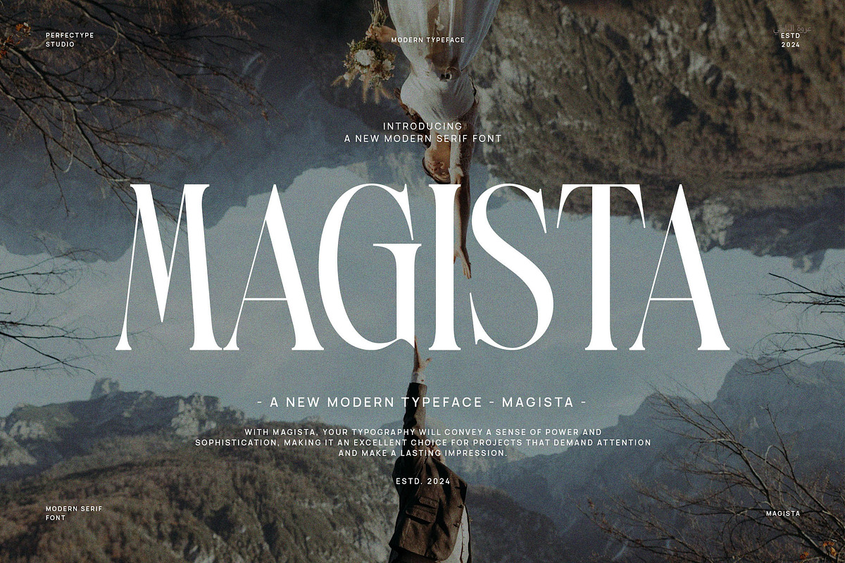 Magista Modern Serif Font, a Serif Font by Perfectype (Photo 1 of 6)