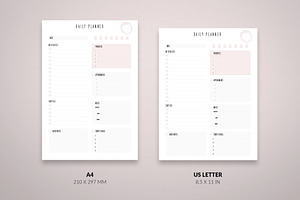 Daily & Weekly Planner Template