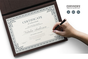 482. Modern Certificate Template