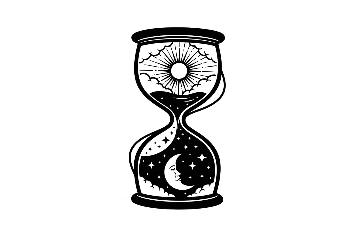 Celestial Sun Moon Hourglass Bundle, an Illustration by Gaye Art (Photo 17 of 31)