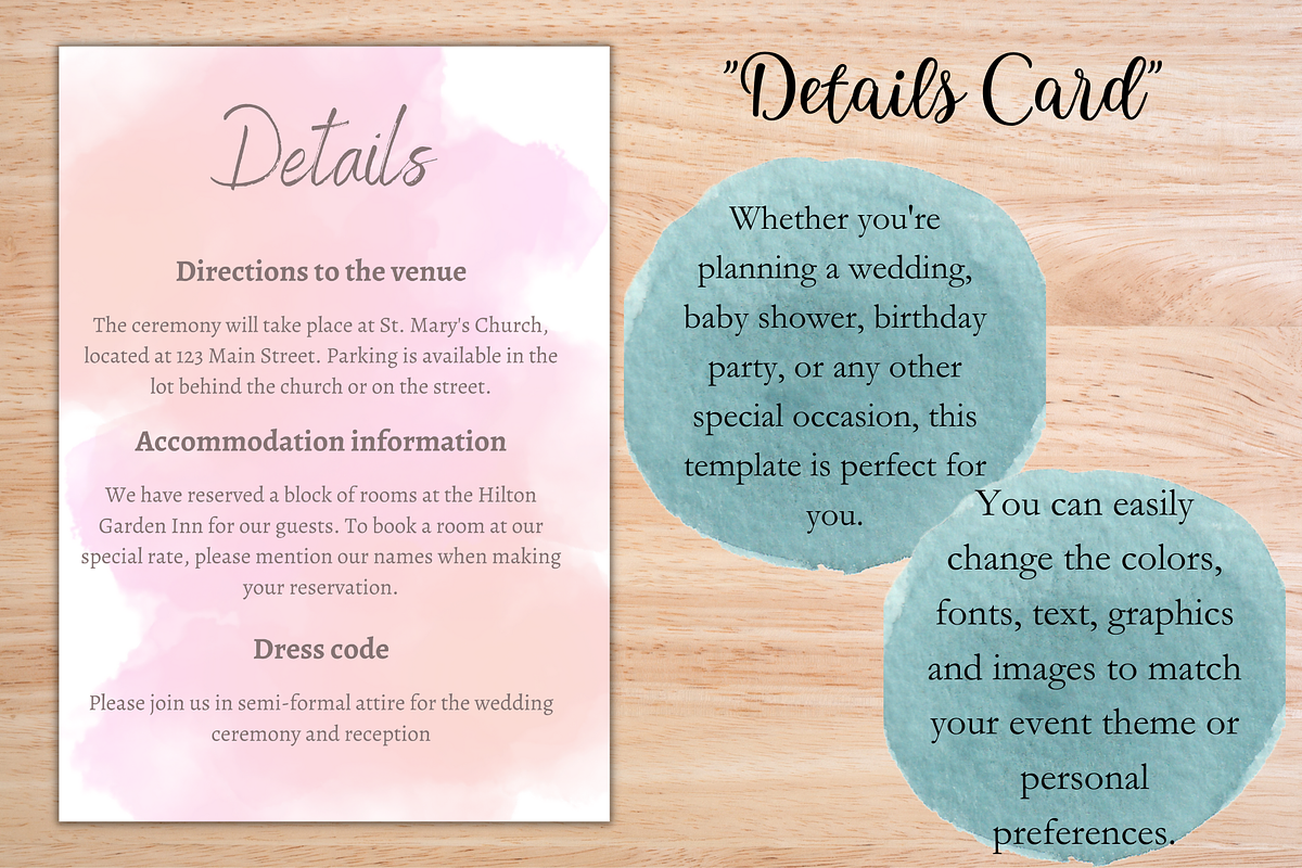 Wedding Invitation Template Set, an Invitation Template by Talentex Invitations (Photo 3 of 4)