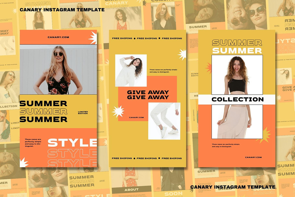 CANARY Instagram Template, a Social Media Template by Aji Gallery (Photo 7 of 7)