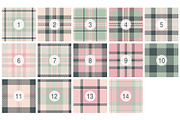 #218 Pastel Plaids, a Pattern Graphic by Plaid4You (Thumbnail 2 of 5)