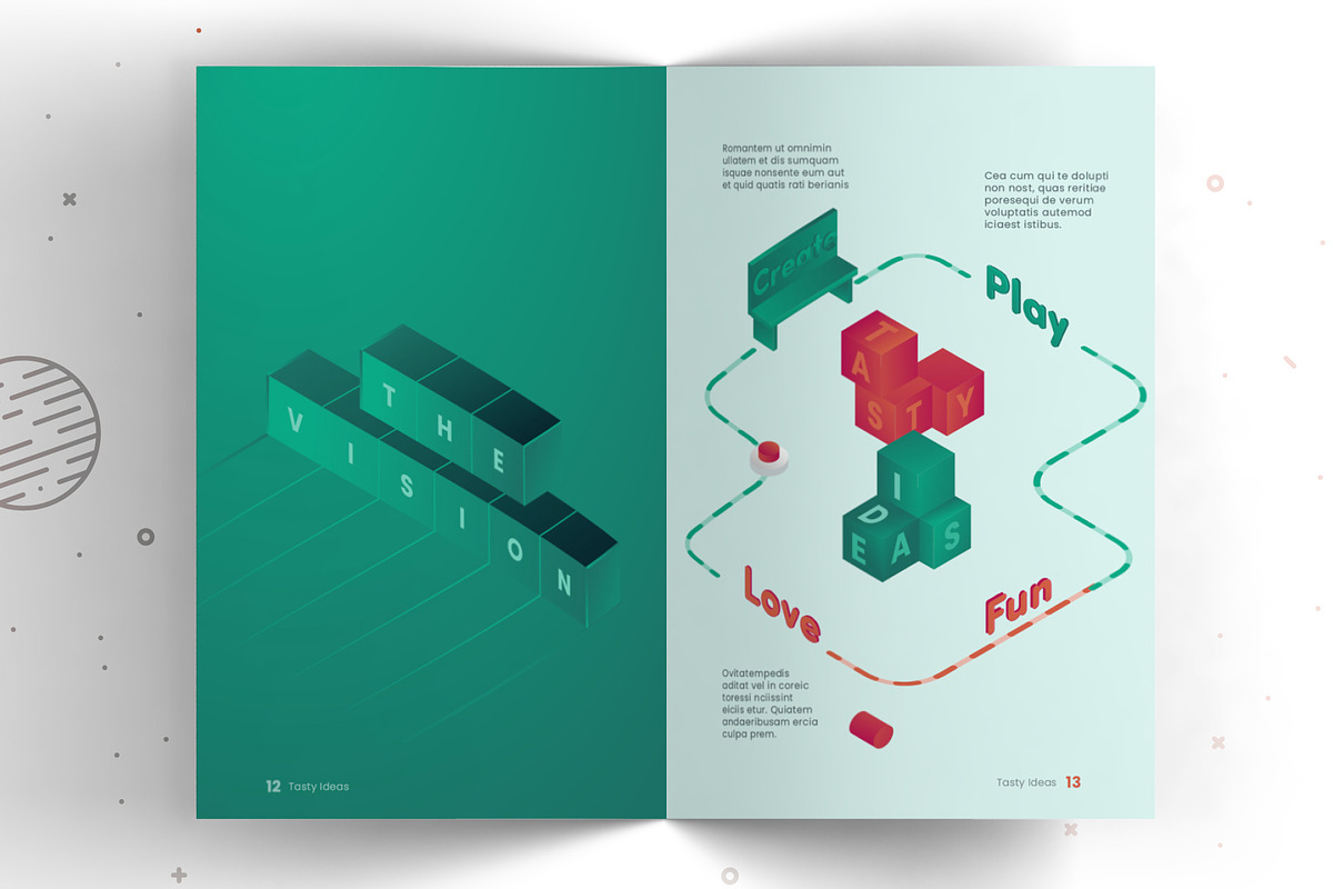 Conference booklet, a Brochure Template by pistakovac (Photo 8 of 9)